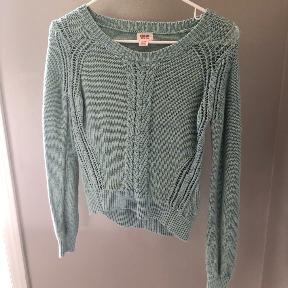 Blue sweater